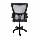 ΚΑΡΕΚΛΑ ΓΡΑΦΕΙΟΥ Fylliana FL611 ΓΚΡΙ ΧΡΩΜΑ 57x54x106εκ