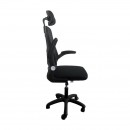 ΚΑΡΕΚΛΑ ΓΡΑΦΕΙΟΥ Fylliana FL850 ΜΑΥΡΟ ΧΡΩΜΑ 63x55x101εκ