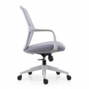 ΚΑΡΕΚΛΑ ΓΡΑΦΕΙΟΥ Fylliana FL921 ΓΚΡΙ ΥΦΑΣΜΑ ΓΚΡΙ ΣΚΕΛΕΤΟ 63x57x92-102εκ