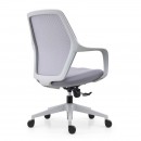 ΚΑΡΕΚΛΑ ΓΡΑΦΕΙΟΥ Fylliana FL921 ΓΚΡΙ ΥΦΑΣΜΑ ΓΚΡΙ ΣΚΕΛΕΤΟ 63x57x92-102εκ