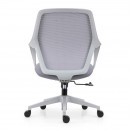 ΚΑΡΕΚΛΑ ΓΡΑΦΕΙΟΥ Fylliana FL921 ΓΚΡΙ ΥΦΑΣΜΑ ΓΚΡΙ ΣΚΕΛΕΤΟ 63x57x92-102εκ