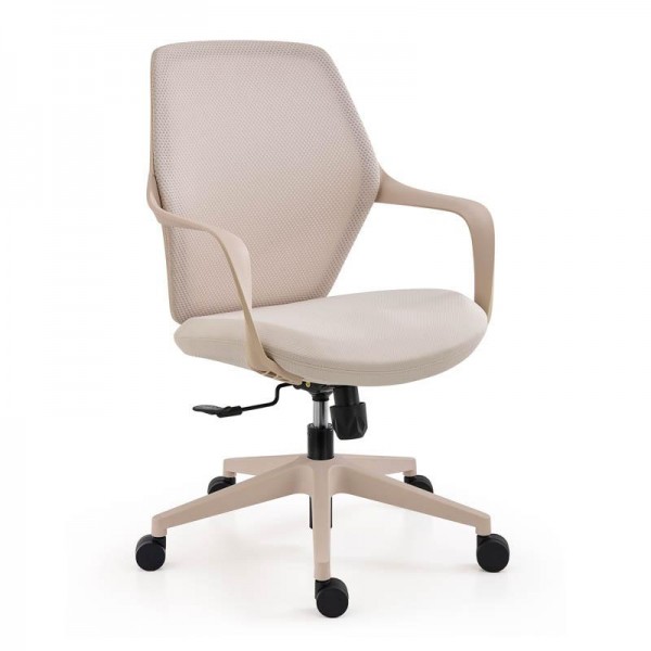 ΚΑΡΕΚΛΑ ΓΡΑΦΕΙΟΥ Fylliana FL963 ΜΠΕΖ ΥΦΑΣΜΑ ΜΠΕΖ ΣΚΕΛΕΤΟ 63x57x92-102εκ