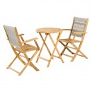 ΚΑΡΕΚΛΑ ΚΗΠΟΥ ΑΝΑΔΙΠΛΟΥΜΕΝΗ ΞΥΛΟ ΑΚΑΚΙΑΣ Fylliana FL922 ΚΑΡΥΔΙ ΣΚΕΛΕΤΟΣ-ΜΠΕΖ ΚΟΡΔΟΝΙ 54x60x92εκ