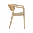 ΚΑΡΕΚΛΑ ΚΗΠΟΥ Fylliana Elora ΜΠΕΖ-ΚΑΦΕ ΧΡΩΜΑ 58x56x75εκ