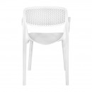 ΚΑΡΕΚΛΑ ΚΗΠΟΥ Fylliana Mira ΜΕ ΜΠΡΑΤΣΑ ΛΕΥΚΟ ΧΡΩΜΑ 48x55x79εκ