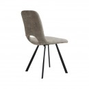 ΚΑΡΕΚΛΑ ΤΡΑΠΕΖΑΡΙΑΣ Fylliana 2535 ΜΠΕΖ-ΚΑΦΕ ΥΦΑΣΜΑ 57x45x86εκ