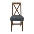 ΚΑΡΕΚΛΑ ΤΡΑΠΕΖΑΡΙΑΣ Fylliana TX GREY OAK-ΣΙΕΛ 43x44x98εκ