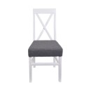 ΚΑΡΕΚΛΑ ΤΡΑΠΕΖΑΡΙΑΣ Fylliana TX ΛΕΥΚΟ-ΓΚΡΙ 43x44x98εκ