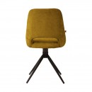 ΚΑΡΕΚΛΑ ΤΡΑΠΕΖΑΡΙΑΣ ΠΕΡΙΣΤΡΕΦΟΜΕΝΗ Fylliana FL2548 ΜΟΥΣΤΑΡΔΙ ΥΦΑΣΜΑ 64x53x85εκ