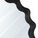 ΚΑΘΡΕΠΤΗΣ ΜΕ ΠΛΑΣΙΟ ΑΠΟ MDF Flylliana FL03123 ΜΑΥΡΟ ΧΡΩΜΑ 80εκ