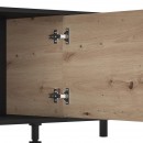 ΚΕΝΤΡΟ ΨΥΧΑΓΩΓΙΑΣ-ΣΥΝΘΕΣΗ ADRIA ARTISAN OAK-ΜΑΥΡΟ 260x40x180εκ ΚΕΝΤΡΟ ΨΥΧΑΓΩΓΙΑΣ-ΣΥΝΘΕΣΗ ADRIA ARTISAN OAK-ΜΑΥΡΟ 260x40x180εκ