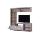 ΚΕΝΤΡΟ ΨΥΧΑΓΩΓΙΑΣ-ΣΥΝΘΕΣΗ GLEN GREY OAK/ΛΕΥΚΟ 170x41x170εκ