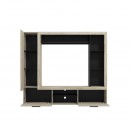 ΚΕΝΤΡΟ ΨΥΧΑΓΩΓΙΑΣ-ΣΥΝΘΕΣΗ LORCA GREY OAK / ΜΑΥΡΟ 195x35x171εκ ΚΕΝΤΡΟ ΨΥΧΑΓΩΓΙΑΣ-ΣΥΝΘΕΣΗ LORCA GREY OAK / ΜΑΥΡΟ 195x35x171εκ