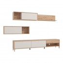 ΚΕΝΤΡΟ ΨΥΧΑΓΩΓΙΑΣ-ΣΥΝΘΕΣΗ NORWICH ARTISAN ΟΑΚ/CASHMERE 234x40x197εκ