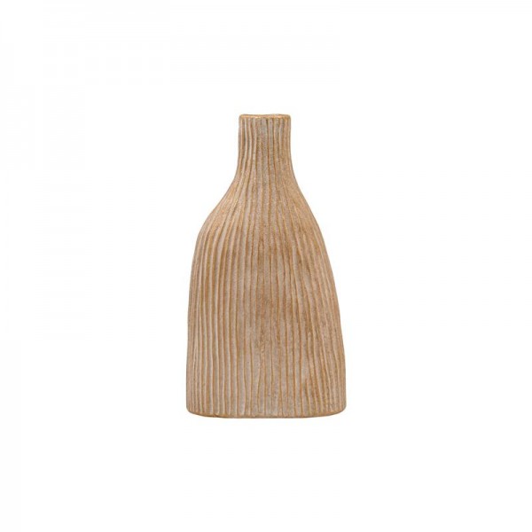 ΚΕΡΑΜΙΚΟ ΒΑΖΟ Fylliana FL20071 ΑΝΤΙΚΕ ΧΡΥΣΟ ΧΡΩΜΑ 17x10x32εκ