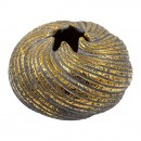 ΚΕΡΑΜΙΚΟ ΒΑΖΟ Fylliana FL3228 ΓΚΡΙ-ΧΡΥΣΟ ΧΡΩΜΑ 22x15εκ