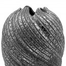 ΚΕΡΑΜΙΚΟ ΒΑΖΟ Fylliana FL3229 ΓΚΡΙ-ΑΣΗΜΙ ΧΡΩΜΑ 21x27εκ