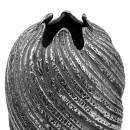 ΚΕΡΑΜΙΚΟ ΒΑΖΟ Fylliana FL3229 ΓΚΡΙ-ΑΣΗΜΙ ΧΡΩΜΑ 21x35εκ