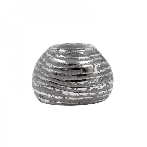 ΚΕΡΑΜΙΚΟ ΡΕΣΩ Fylliana FL10326 ΓΚΡΙ-ΑΣΗΜΙ ΧΡΩΜΑ 12x8εκ