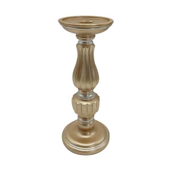 ΚΗΡΟΠΟΓΙΟ Fylliana ΧΡΥΣΟ ΧΡΩΜΑ 11x11x25,5εκ sls