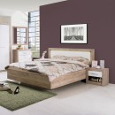 ΚΟΜΟΔΙΝΟ Astor NO1F Grey Oak - Λευκή Λάκα 53x35x46εκ