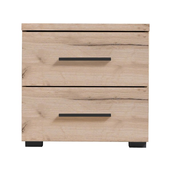 ΚΟΜΟΔΙΝΟ DADO NO2F GREY OAK 44,5x33,5x43εκ