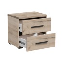 ΚΟΜΟΔΙΝΟ DADO NO2F GREY OAK 44,5x33,5x43εκ