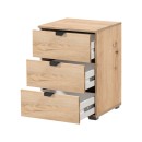 ΚΟΜΟΔΙΝΟ DUERO 3F ARTISAN OAK 45x40x63εκ