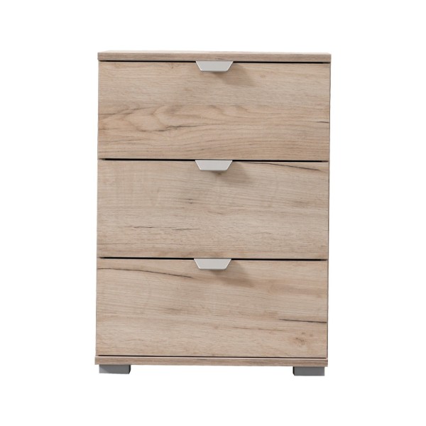 ΚΟΜΟΔΙΝΟ DUERO 3F GREY OAK 45x40x63εκ