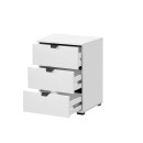 ΚΟΜΟΔΙΝΟ DUERO 3F ΛΕΥΚΗ ΛΑΚΑ 45x40x63εκ