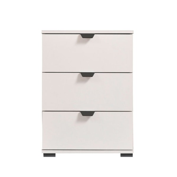 ΚΟΜΟΔΙΝΟ DUERO 3F ΛΕΥΚΟ ΧΡΩΜΑ 45x40x63εκ