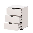 ΚΟΜΟΔΙΝΟ DUERO 3F ΛΕΥΚΟ ΧΡΩΜΑ 45x40x63εκ