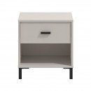 ΚΟΜΟΔΙΝΟ SALONA NO1F CASHMERE ΧΡΩΜΑ 48x40x52εκ