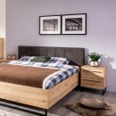 ΚΟΜΟΔΙΝΟ SARDINIA NO2F ARTISAN OAK / ΜΑΥΡΟ 45.5x35x54εκ