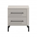 ΚΟΜΟΔΙΝΟ SERDICA NO2F CASHMERE ΧΡΩΜΑ 52x40x56εκ