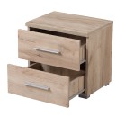 ΚΟΜΟΔΙΝΟ Uni NO2F Grey Oak 44,5x33,5x43εκ