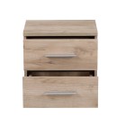 ΚΟΜΟΔΙΝΟ Uni NO2F Grey Oak 44,5x33,5x43εκ