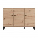 ΚΟΜΟΤΑ-ΜΠΟΥΦΕΣ ALMOND 115 3K2F3V ARTISAN OAK ΧΡΩΜΑ 116x35x78εκ