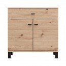 ΚΟΜΟΤΑ-ΜΠΟΥΦΕΣ ALMOND 77 2K1F2V ARTISAN OAK ΧΡΩΜΑ 77x35x78εκ