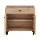 ΚΟΜΟΤΑ-ΜΠΟΥΦΕΣ ALMOND 77 2K1F2V ARTISAN OAK ΧΡΩΜΑ 77x35x78εκ