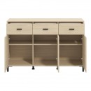 ΚΟΜΟΤΑ-ΜΠΟΥΦΕΣ ARBELA 3K3F3V LIGHT PORT OAK ΧΡΩΜΑ 138x40x90εκ