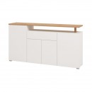 ΚΟΜΟΤΑ-ΜΠΟΥΦΕΣ ATERNO 180 4K1F4V ΛΕΥΚΟ/ARTISAN ΧΡΩΜΑ 180x40x94εκ