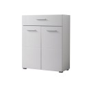 ΚΟΜΟΤΑ-ΜΠΟΥΦΕΣ Beny 2K1F ΛΕΥΚΟ-ΛΕΥΚΗ ΛΑΚΑ 79x35x97,5εκ
