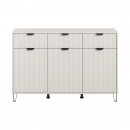 ΚΟΜΟΤΑ-ΜΠΟΥΦΕΣ BREST 3Κ3F CASHMERE-CASHMERE MAT ΧΡΩΜΑ 138x40x90εκ