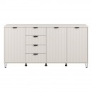 ΚΟΜΟΤΑ-ΜΠΟΥΦΕΣ BREST 4Κ4F CASHMERE-CASHMERE ΜΑΤ ΧΡΩΜΑ 183x40x91εκ