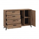 ΚΟΜΟΤΑ-ΜΠΟΥΦΕΣ CORVIA 3K4F FLAGSTAF-CARBON 138x40x90εκ