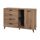 ΚΟΜΟΤΑ-ΜΠΟΥΦΕΣ CORVIA 3K4F FLAGSTAF-CARBON 138x40x90εκ
