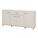 ΚΟΜΟΤΑ-ΜΠΟΥΦΕΣ DARWEN 180 4K1F4V CASHMERE/ARTISAN OAK/CASHMERE MATT FOIL 180x40x90εκ