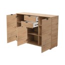 ΚΟΜΟΤΑ-ΜΠΟΥΦΕΣ DUERO 3K2F ARTISAN OAK 135x40x95εκ