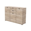 ΚΟΜΟΤΑ-ΜΠΟΥΦΕΣ DUERO 3K2F GREY OAK 135x40x95εκ